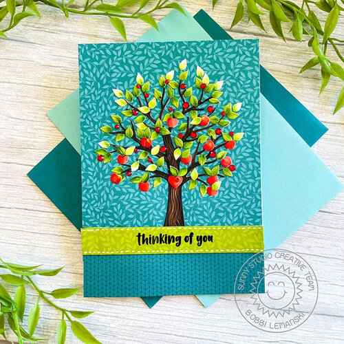 Sunny Studio Stamps - Sunny Snippets - Craft Dies - Autumn Tree 6 Sunny Studio Stamps - Sunny Snippets - Craft Dies - Autumn Tree