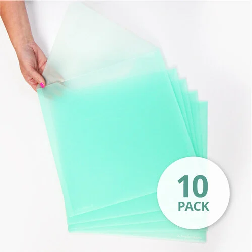 Scrapbook.com - Mint Storage Envelopes - Plastic - 13 x 13 - Extra Large - 10 Pack 1 Scrapbook.com - Mint Storage Envelopes - Plastic - 13 x 13 - Extra Large - 10 Pack