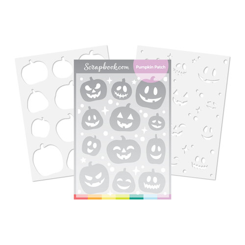 Scrapbook.com - Stencils - Jack O' Lantern Bundle 2 Scrapbook.com - Stencils - Jack O' Lantern Bundle