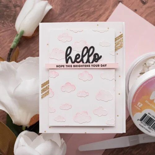 Scrapbook.com - Decorative Die Set - Thank You Sentiments II
