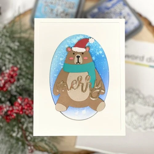 Scrapbook.com - Decorative Die Set - Build and Layer - Bear 5 Scrapbook.com - Decorative Die Set - Build and Layer - Bear