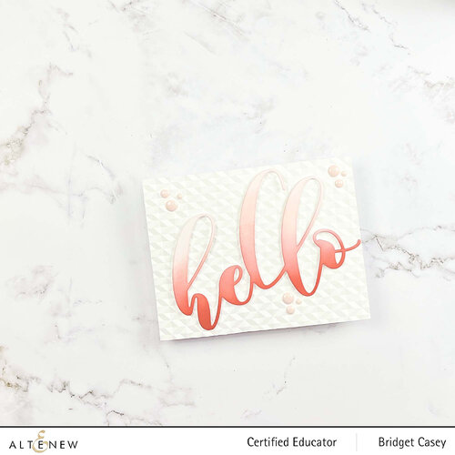 Altenew - Enamel Dots - Red Sunset