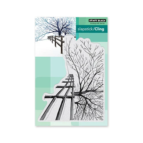 Penny Black - Winter Dream Collection - Cling Mounted Rubber Stamps - Snowfield 1 Penny Black - Winter Dream Collection - Cling Mounted Rubber Stamps - Snowfield