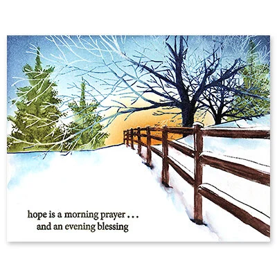 Penny Black - Winter Dream Collection - Cling Mounted Rubber Stamps - Snowfield 2 Penny Black - Winter Dream Collection - Cling Mounted Rubber Stamps - Snowfield