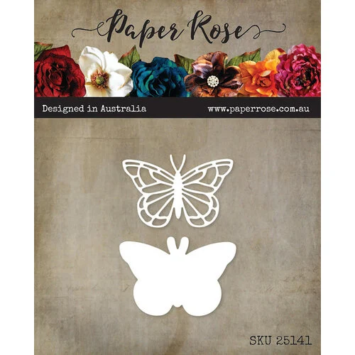 Paper Rose - Dies - Dainty Butterfly - Small