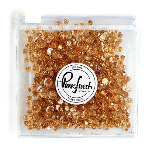 Pinkfresh Studio - Essentials Collection - Glitter Drops - Gold 1 Pinkfresh Studio - Essentials Collection - Glitter Drops - Gold