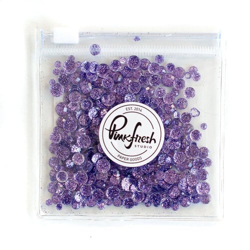 Pinkfresh Studio - Essentials Collection - Glitter Drops - Amethyst