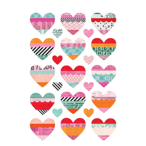Simple Stories - Heart Eyes Collection - Sticker Book