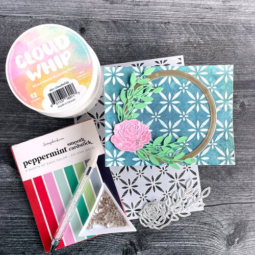 Scrapbook.com - Stencils - Roma Mosaic Pattern - 6x8 8 Scrapbook.com - Stencils - Roma Mosaic Pattern - 6x8