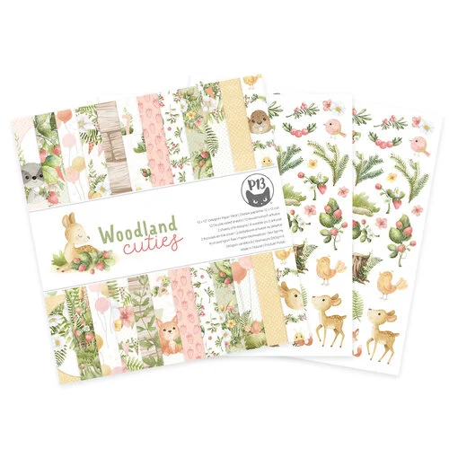 P13 - Woodland Cuties Collection - 12 x 12 Paper Pad 1 P13 - Woodland Cuties Collection - 12 x 12 Paper Pad