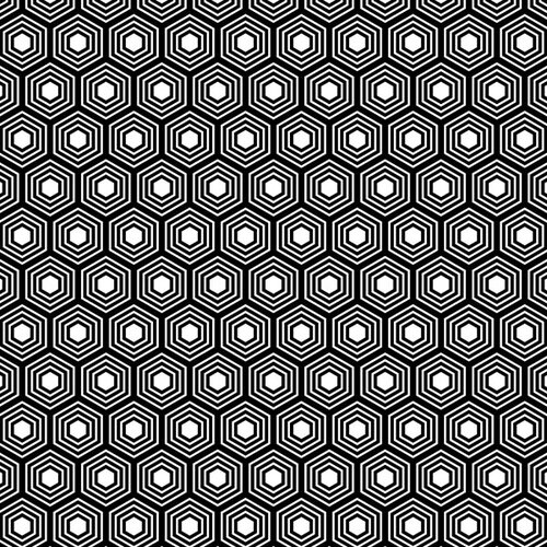 Scrapbook Customs - 6 x 6 Paper Pack - B and W Shapes 6 Scrapbook Customs - 6 x 6 Paper Pack - B and W Shapes