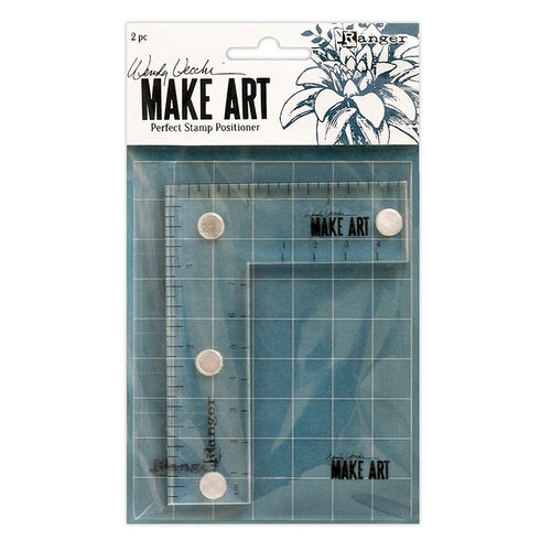 Ranger Ink - Wendy Vecchi - Make Art - Perfect Stamp Positioner Set 1 Ranger Ink - Wendy Vecchi - Make Art - Perfect Stamp Positioner Set