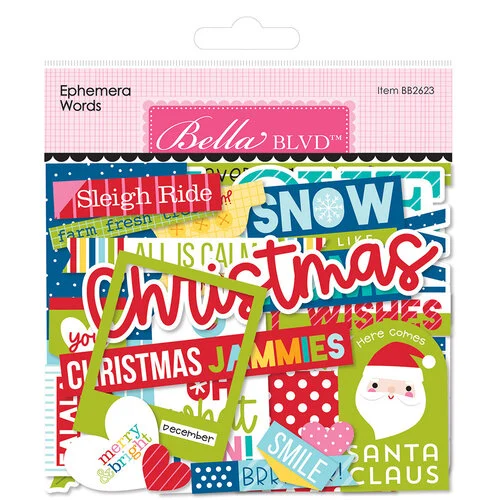 Bella Blvd - The North Pole Collection - Ephemera - Words 1 Bella Blvd - The North Pole Collection - Ephemera - Words