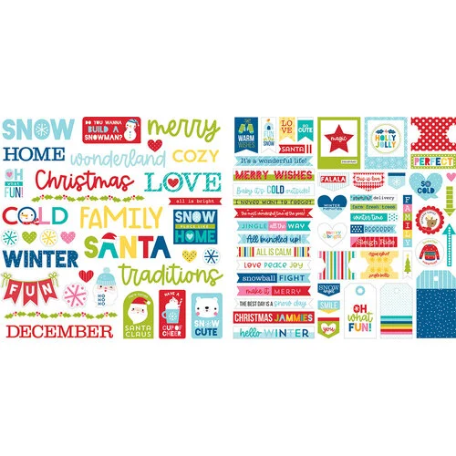 Bella Blvd - The North Pole Collection - Ephemera - Words 2 Bella Blvd - The North Pole Collection - Ephemera - Words