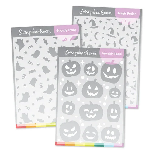 Scrapbook.com - Stencils - Halloween Bundle 1 Scrapbook.com - Stencils - Halloween Bundle
