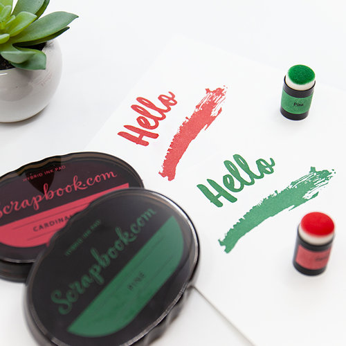 Scrapbook.com - Premium Hybrid Ink Pad Kit - Holiday Group 2 Scrapbook.com - Premium Hybrid Ink Pad Kit - Holiday Group