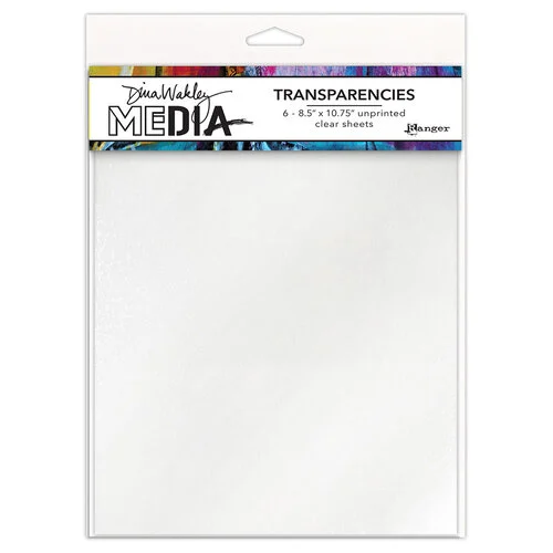 Ranger Ink - Dina Wakley Media - Transparencies - 8.5 x 10.75 - Clear 1 Ranger Ink - Dina Wakley Media - Transparencies - 8.5 x 10.75 - Clear