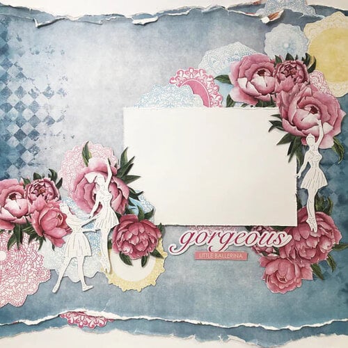 Paper Rose - 12 x 12 Collection Pack - Beautiful Dancer