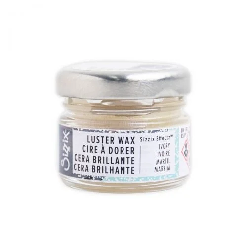 Sizzix - Effectz Collection - Luster Wax - Ivory 1 Sizzix - Effectz Collection - Luster Wax - Ivory