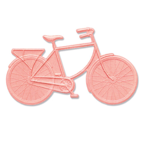 Sizzix - 3D Impresslits - Embossing Folder - Bicycle 3 Sizzix - 3D Impresslits - Embossing Folder - Bicycle