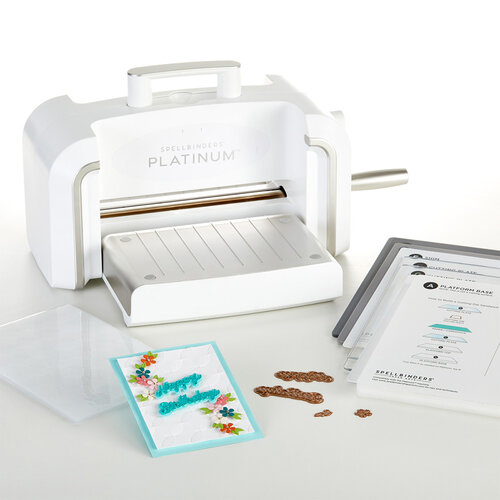 Spellbinders - Platinum Die Cutting Machine - Universal Plate System - Nested Basics Bundle