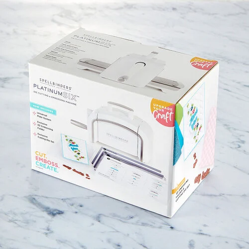 Spellbinders - Platinum 6 Die Cutting Machine - Universal Plate System - Nested Basics Bundle