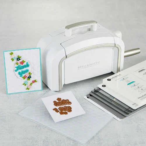 Spellbinders - Platinum 6 Die Cutting Machine - Universal Plate System - Nested Basics Bundle