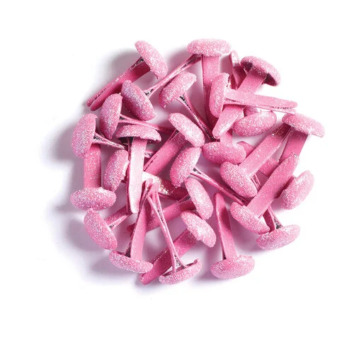 Doodlebug Design - Monochromatic Collection - Sugar Coated - Brads - Cupcake