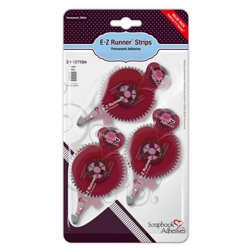 3L - Scrapbook Adhesives - E-Z Runner - Refillable Value Pack - Refill