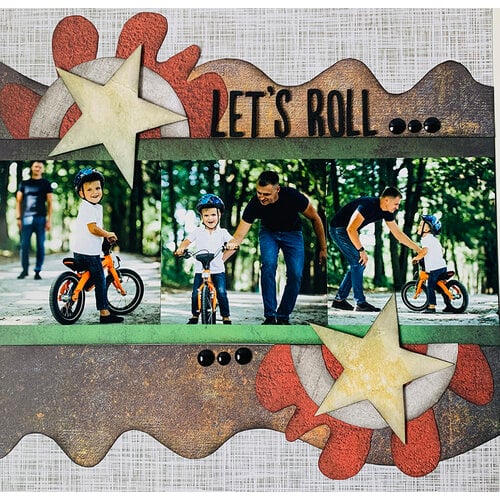 Reminisce - Garage Grunge Collection - 12 x 12 Collection Kit 3 Reminisce - Garage Grunge Collection - 12 x 12 Collection Kit