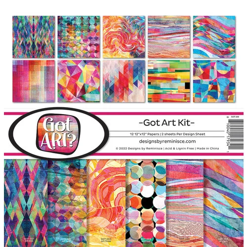 Reminisce - Got Art Collection - 12 x 12 Collection Kit 1 Reminisce - Got Art Collection - 12 x 12 Collection Kit