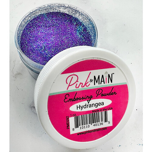 Pink and Main - Embossing Powder - Hydrangea