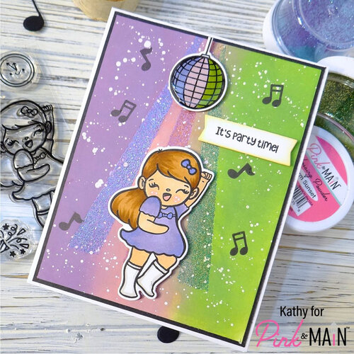 Pink and Main - Embossing Powder - Hydrangea
