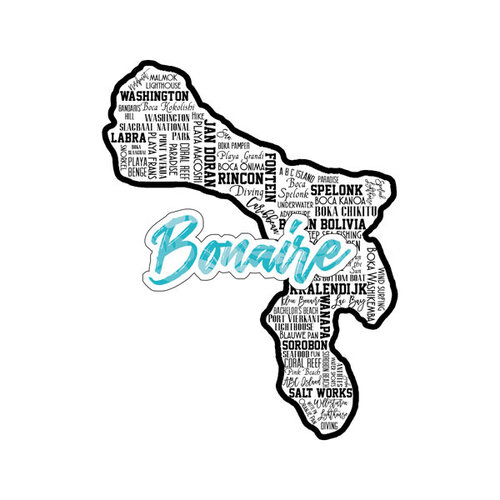 Scrapbook Customs - Laser Cuts - Bonaire Island Sights