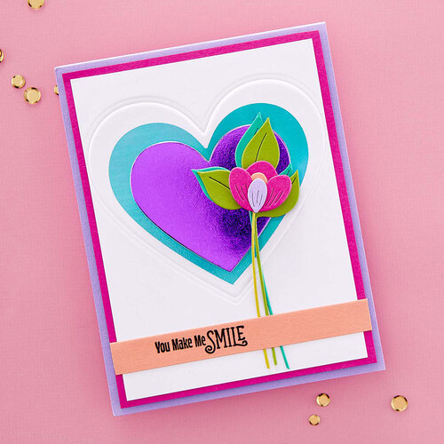 Spellbinders - Floral Reflection Collection - Etched Dies - Essential Hearts 5 Spellbinders - Floral Reflection Collection - Etched Dies - Essential Hearts