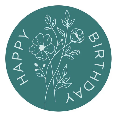 Spellbinders - Sealed Collection - Wax Seal Stamp - Wildflower