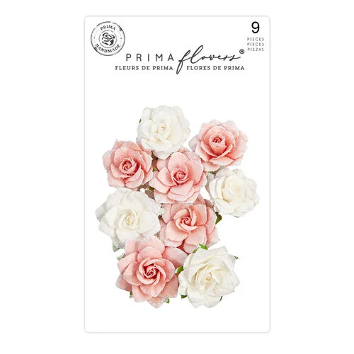 Prima - Love Notes Collection - Flower Embellishments - Beautiful Story 1 Prima - Love Notes Collection - Flower Embellishments - Beautiful Story
