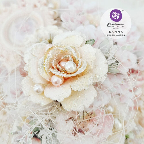 Prima - Love Notes Collection - Flower Embellishments - Beautiful Story 3 Prima - Love Notes Collection - Flower Embellishments - Beautiful Story