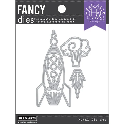 Hero Arts - Fancy Dies - Space Rocket 1 Hero Arts - Fancy Dies - Space Rocket