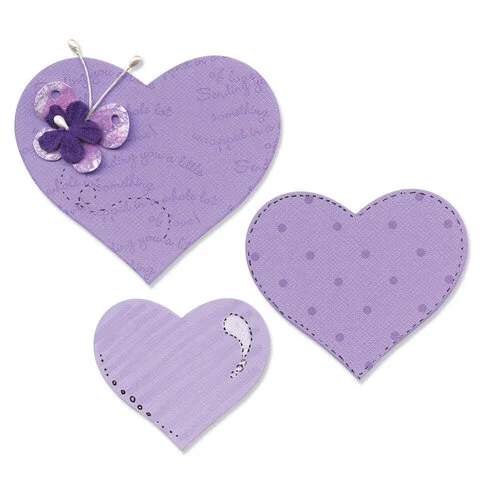 Sizzix - Bigz Dies - Hearts 3 Sizzix - Bigz Dies - Hearts
