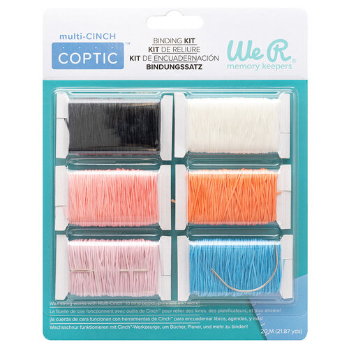 We R Makers - Multi Cinch Collection - Coptic Binding Kit - Thread and Needles 2 We R Makers - Multi Cinch Collection - Coptic Binding Kit - Thread and Needles