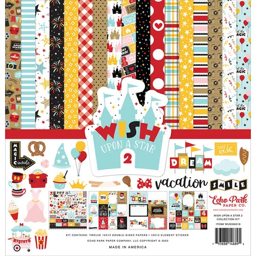 Echo Park - Wish Upon A Star 02 Collection - 12 x 12 Collection Kit 1 Echo Park - Wish Upon A Star 02 Collection - 12 x 12 Collection Kit