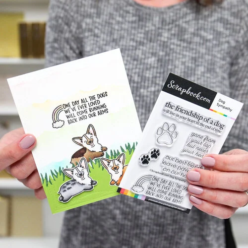 Scrapbook.com - Clear Photopolymer Stamp Set - Pet Sympathy Bundle