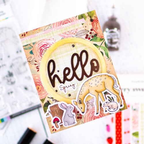 Scrapbook.com - Coordinating Die Set - Spring Animals 3 Scrapbook.com - Coordinating Die Set - Spring Animals