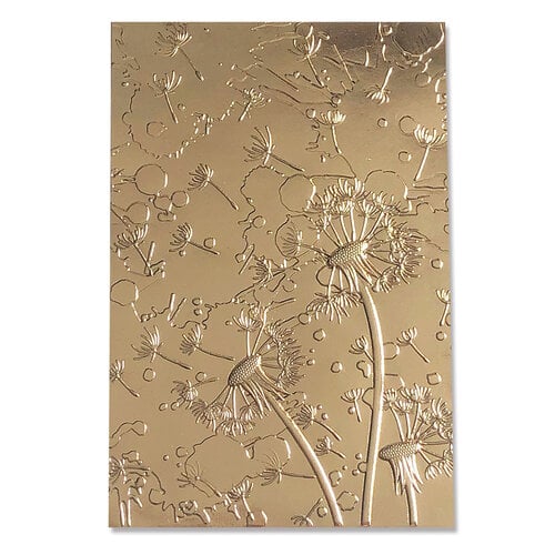 Sizzix - 3D Textured Impressions - Embossing Folder - Dandelion Wish