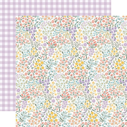 Echo Park - It's Easter Time Collection - 12 x 12 Double Sided Paper - Easter Blooms 1 Echo Park - It's Easter Time Collection - 12 x 12 Double Sided Paper - Easter Blooms
