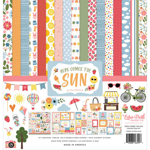 Echo Park - Here Comes The Sun Collection - 12 x 12 Collection Kit 1 Echo Park - Here Comes The Sun Collection - 12 x 12 Collection Kit