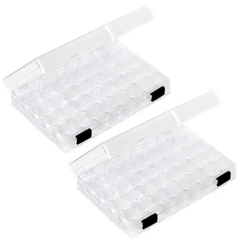 Scrapbook.com - Sponge Dauber Storage Box - 2 Pack Set 1 Scrapbook.com - Sponge Dauber Storage Box - 2 Pack Set