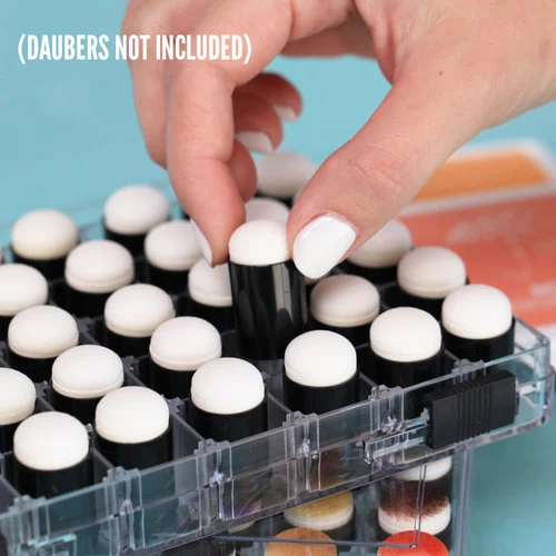Scrapbook.com - Sponge Dauber Storage Box - 2 Pack Set 5 Scrapbook.com - Sponge Dauber Storage Box - 2 Pack Set