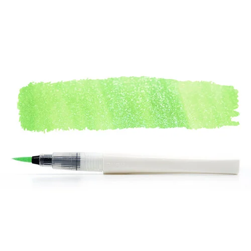 Scrapbook.com - Glitter Brush Marker - Key Lime Green